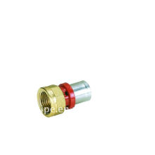 Brass Th Press Fitting - Straight Female Connector - Plastic Pipe Fittings